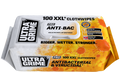 UltraGrime Pro Anti-Bac Antibacterial & Virucidal XXL ClothWipes — Pack of 100