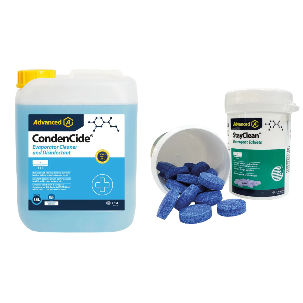 Advanced Engineering Complete Evaporator Cleaning & Drain Maintenance Pack