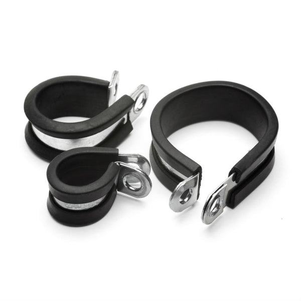 Rubber Lined P-Clips – Pack of 50