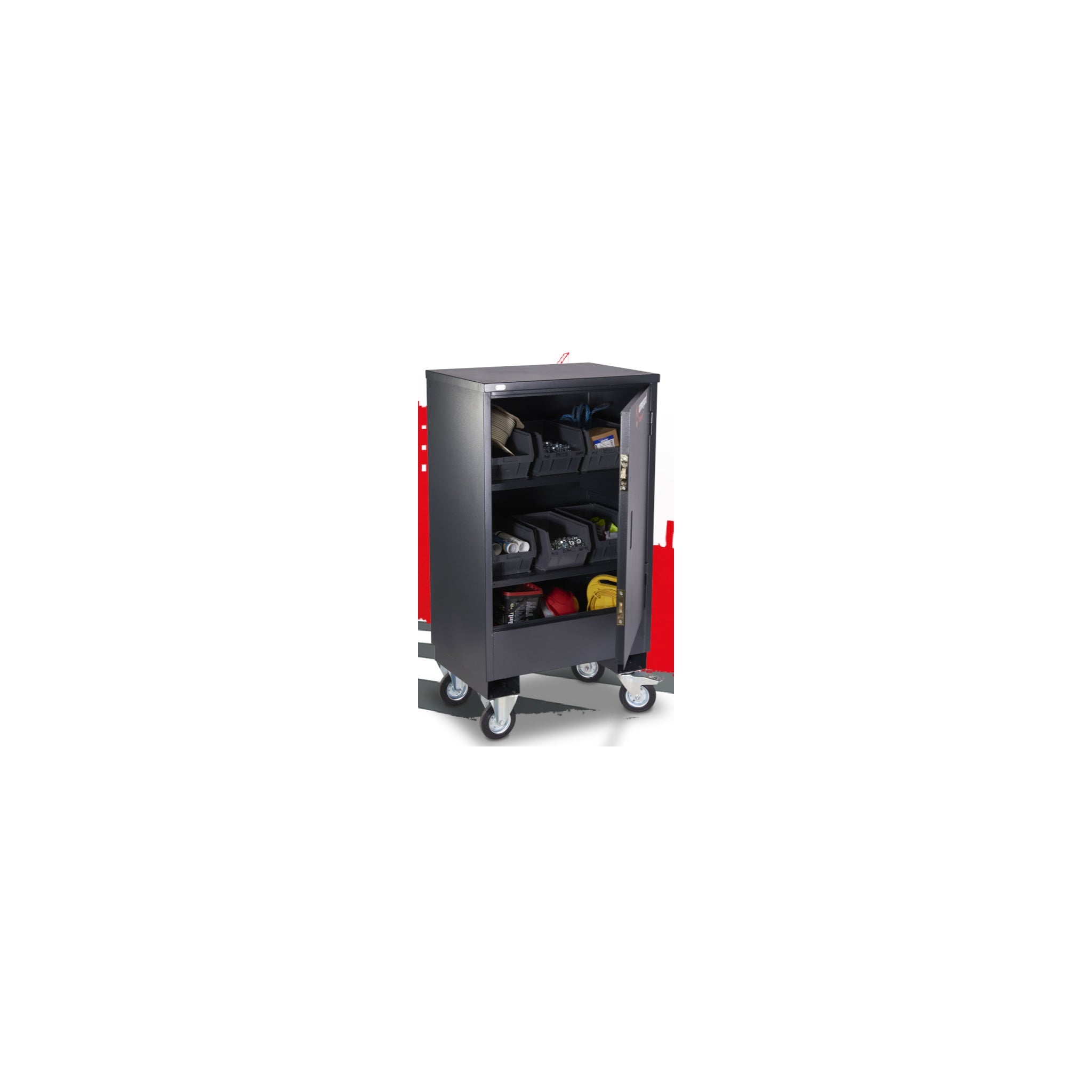 Armorgard FittingStor FC2 Mobile Secure Parts & Fixings Cabinet