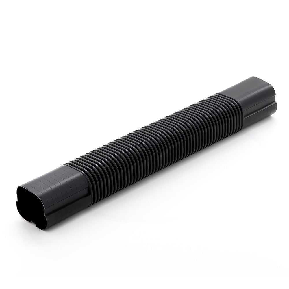 Inaba 100mm Trunking 800mm Flexible Joint Black