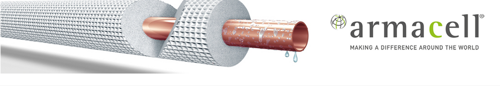 Armacell Tubolit DuoSplit Pre-Insulated Twin Copper Pipe 1/4" & 1/2" | 25m Coil | DZC-061288/E25