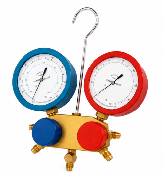 Javac FR4312-E25 CO₂ Transcritical 2-Valve Manifold | 160 Bar | 3 x Steel Mesh Hoses & Case