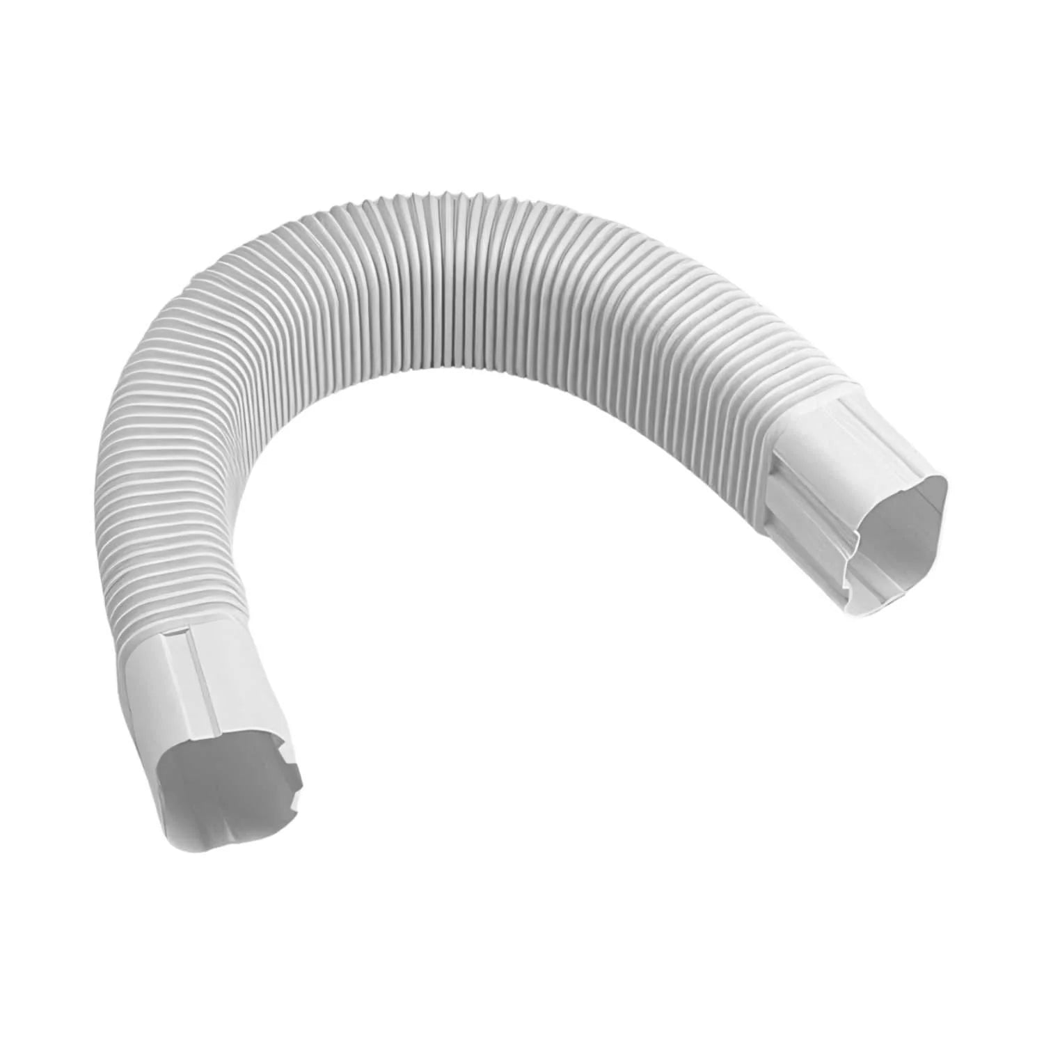 Inaba 100mm Trunking 800mm Flexible Joint Black