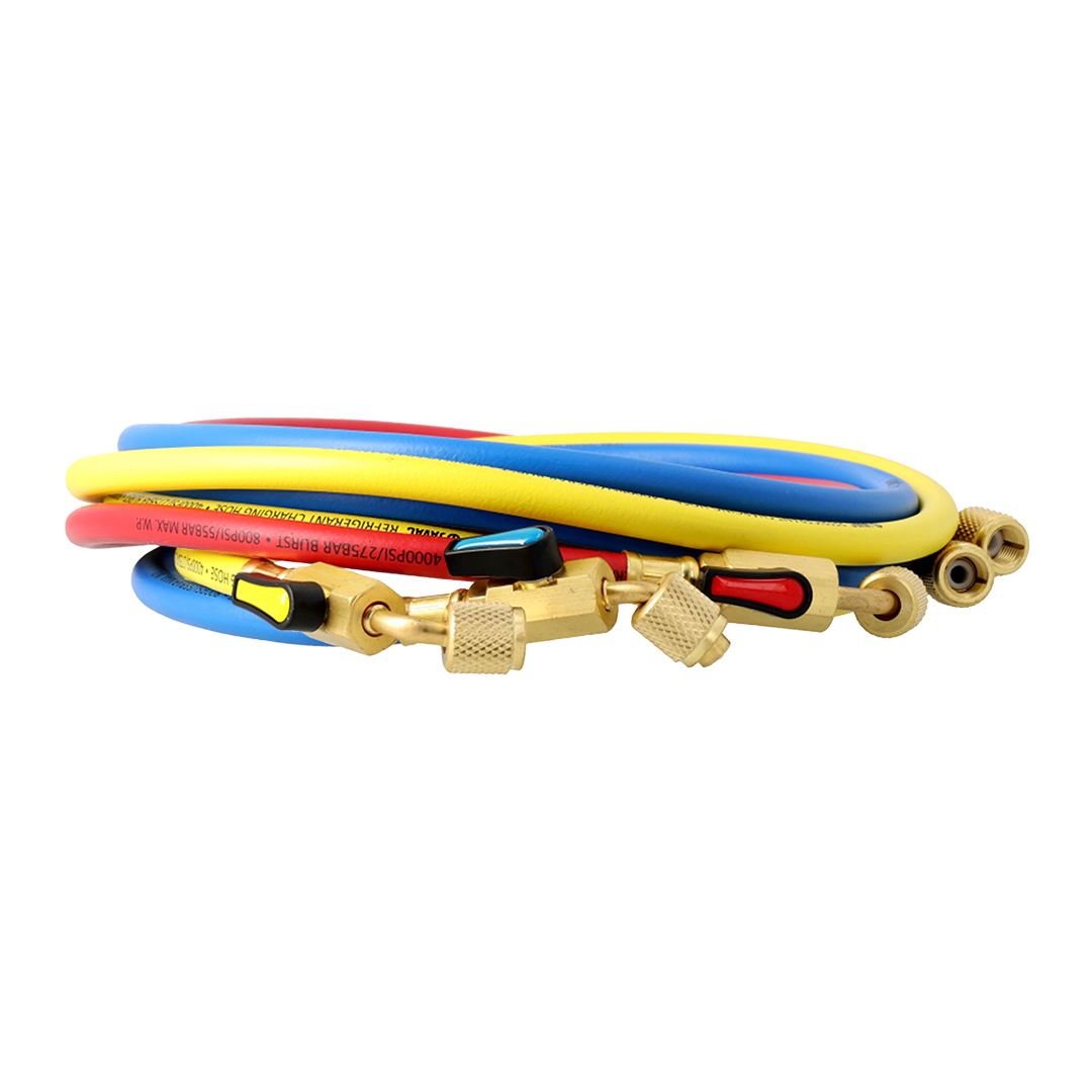 Javac JAV-1387 72 inch Hose Set with Ball Valves