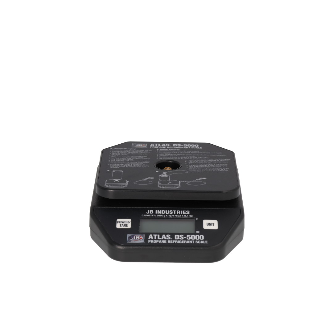 Javac DS-5000 hydrocarbon refrigerant charging scale