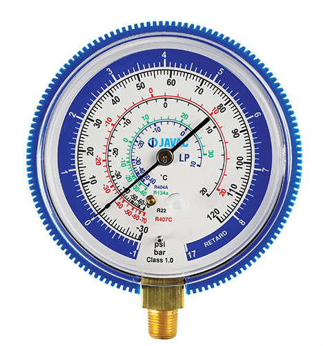 Javac EL54511 80mm Low-Pressure Gauge