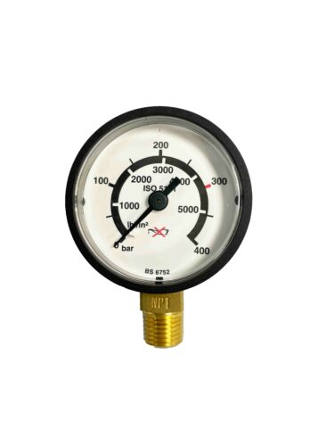 Javac RS-750HPGAUGE 400 Bar High-Pressure Gauge