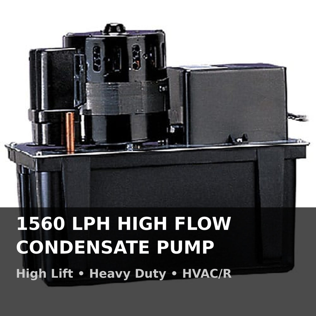 Little Giant VCL-45S Heavy-Duty Tank Condensate Pump | 1560 LPH | 10.5m Head