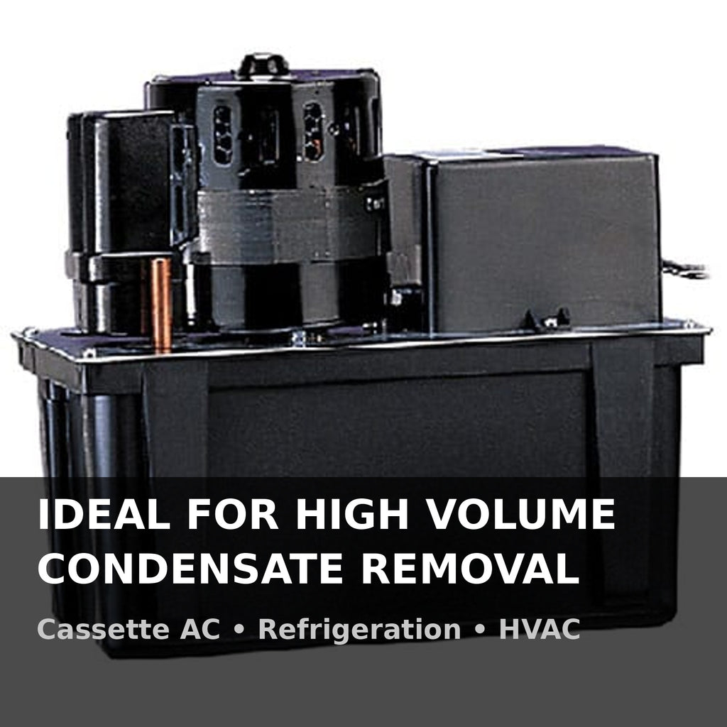 Little Giant VCL-45S Heavy-Duty Tank Condensate Pump | 1560 LPH | 10.5m Head