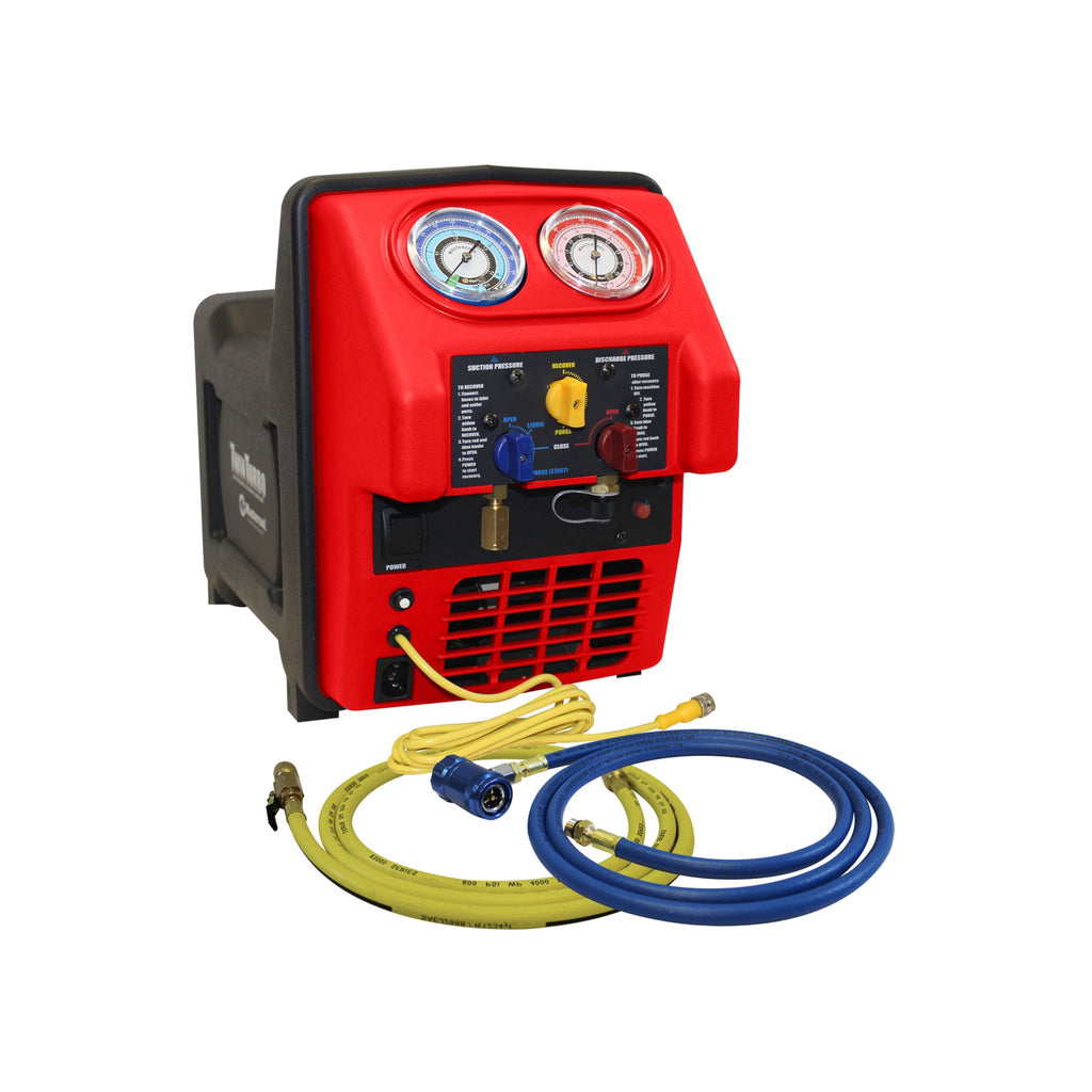 Mastercool 69390-220 Spark Free Twin Turbo Refrigerant Recovery Machine | R1234yf