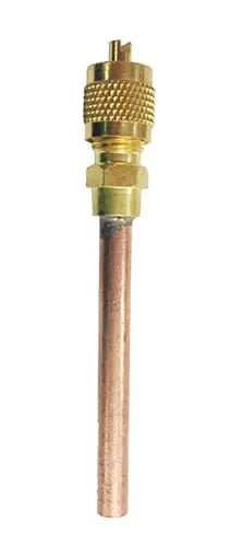 1/4" Flare Schrader cap no tool