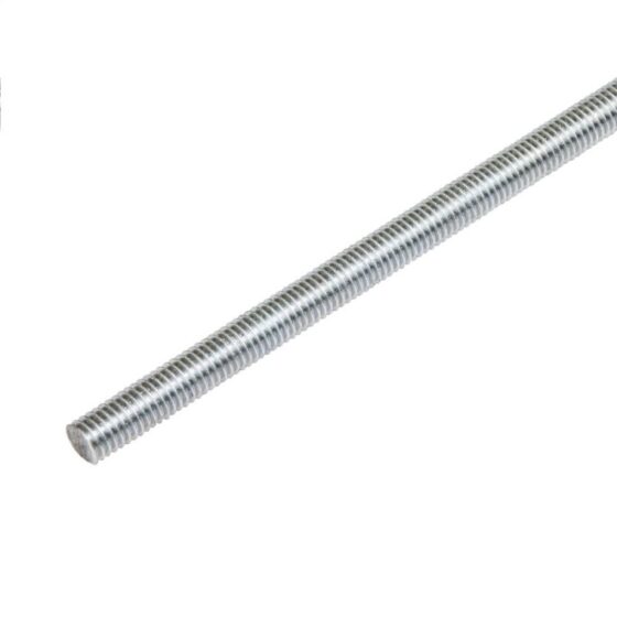 M8 Threaded Rod 3M Length Zinc Plated Bundle of 25