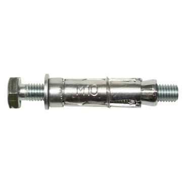 Box 50 Bolt Shield Anchor M6x10mm (12mm Drill)