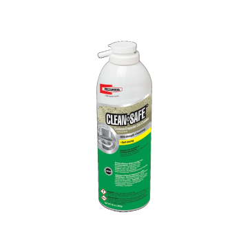 A 20 oz aerosol can of RectorSeal Clean-N-Safe Coil Cleaner features a white and green label with the product name prominently displayed. The label includes an image of a condenser coil and text highlighting its use as a max-strength, self-rinsing foaming