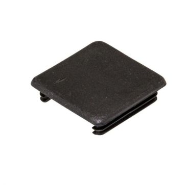 Channel End Caps 41 X 41 Black Per 100