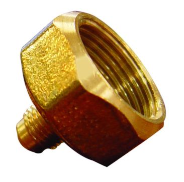 3/4 Mpt 1/4 Flare Brass Bottle Adaptor