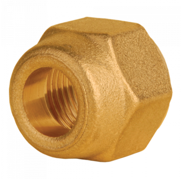 1/4 inch Brass Copper Pipe Joining Flare Nut