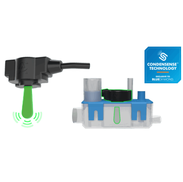 MicroBLUE® + RESERVOIR HLA X86-001 Condensate Removal Pump for Air Conditioning Systems
