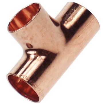 B341 3/8 Refrigeration Copper Tee