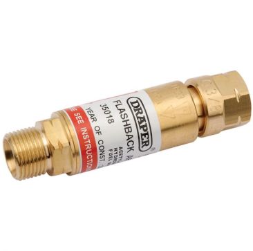  Draper In-line Flashback Arrestor Fuel Acetylene