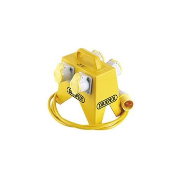 Draper 4 Way Junction Box for 110V Site Transformer
