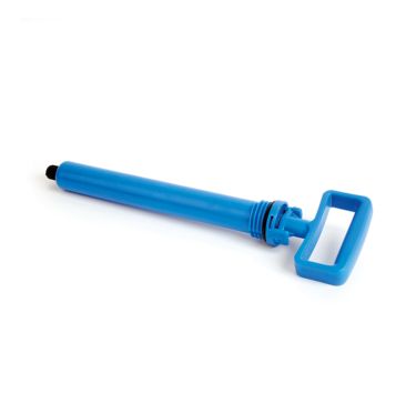 HydroSprayer Pump Assembly S010139 for 8L HydroSprayer - Blue pump with ergonomic handle, designed for efficient coil cleaning by Aspen Pumps