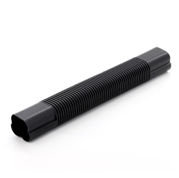 Inaba 100mm Trunking 800mm Flexible Joint Black