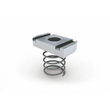 M6 Long Spring Channel Nut Zeb per 100