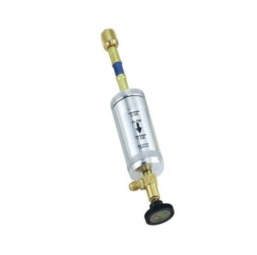 Mastercool Refrigerant Oil or Dye injector 1/4 Female Flare x 1/4 Male Flare