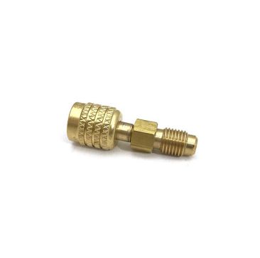 Mastercool R410a Adapter 1/4 To 5/16 Sae 1/2-20 Unf Swivel.