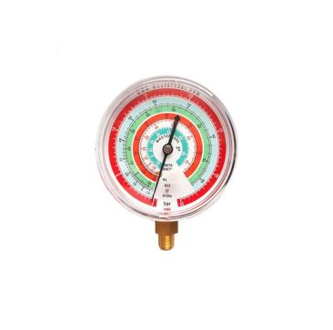 Mastercool MBH Gauge 80mm High Side Pressure Bat/C R22-134a-404/7-5