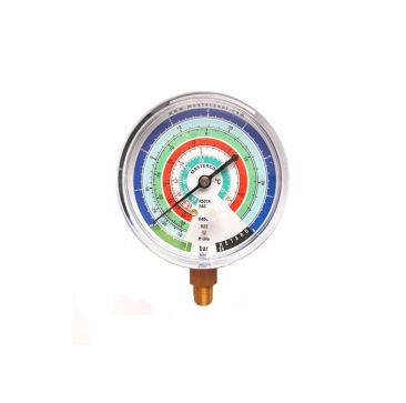 Mastercool MBL Gauge 80mm Low Pressure Bar/C R22-134a-404/7-507