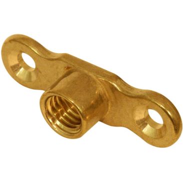 Brass Female Back Plate M10