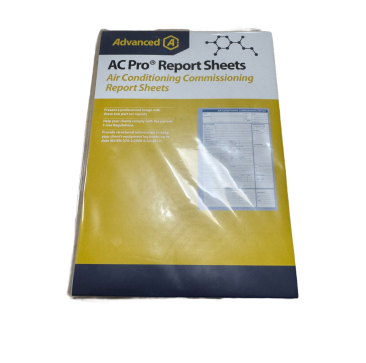 AC-Pro Air Conditioning Commissioning Report S080351GB 50-Sheet NCR Pad