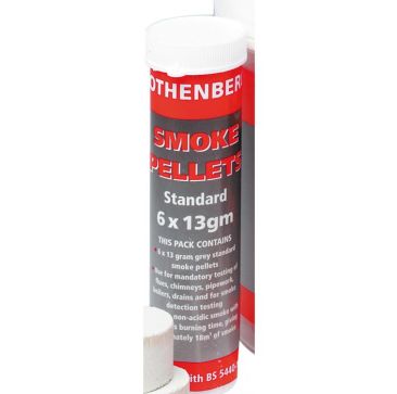 Rothenberger Standard Smoke Pellets (Tube of 6)