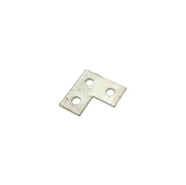 Flat 90 degree Steel Plate BZP Finish