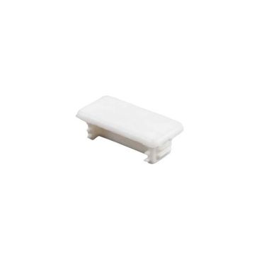 Channel End Caps 41 x 21 White Per 100
