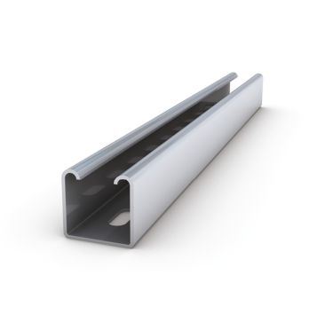 Steel Channel Slotted 41 x 41 1.5 3m Pre Galvanised Unitrunk