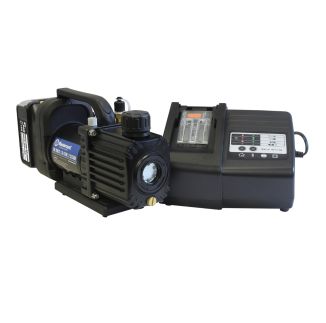 Mastercool 18V Cordless, 1.5 CFM, 2 Stage Vacuum Pump, 5 AMP