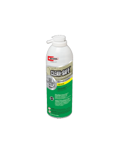 A 20 oz aerosol can of RectorSeal Clean-N-Safe Coil Cleaner features a white and green label with the product name prominently displayed. The label includes an image of a condenser coil and text highlighting its use as a max-strength, self-rinsing foaming