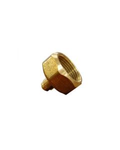 Refrigerant Gas Bottle Cylinder Adapter Mastercool W21.8 Mpt 1/4 inch Flare Brass