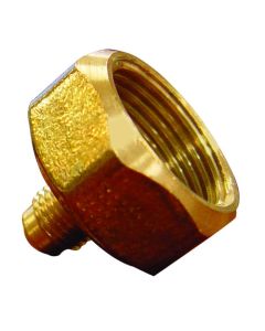 3/4 Mpt 1/4 Flare Brass Bottle Adaptor