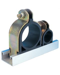15mm 5/8 inch Pipe Channel Clip Cushion Clamp 10 Pack