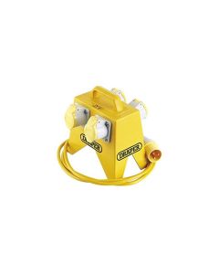 Draper 4 Way Junction Box for 110V Site Transformer