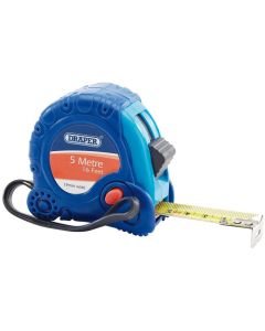 Draper Soft Grip Tape Measure 5m 16 ft 19mm Wide