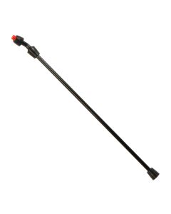 Aspen HydroSprayer Lance, Nozzle & Hose Assembly S010143, a durable black HVAC coil cleaning tool with an adjustable red nozzle and long hose, designed for efficient and safe cleaning of air conditioning and refrigeration coils.