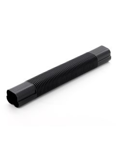 Inaba 100mm Trunking 800mm Flexible Joint Black