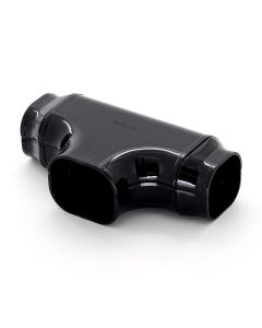 Inaba 100mm Trunking T Joint Black