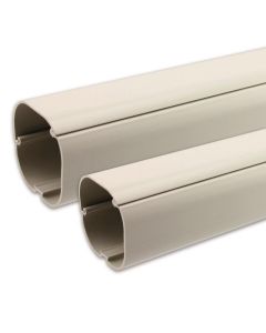 Inoac Plastic Pipe Trunking 2M 60Mm Trunking Cd-60